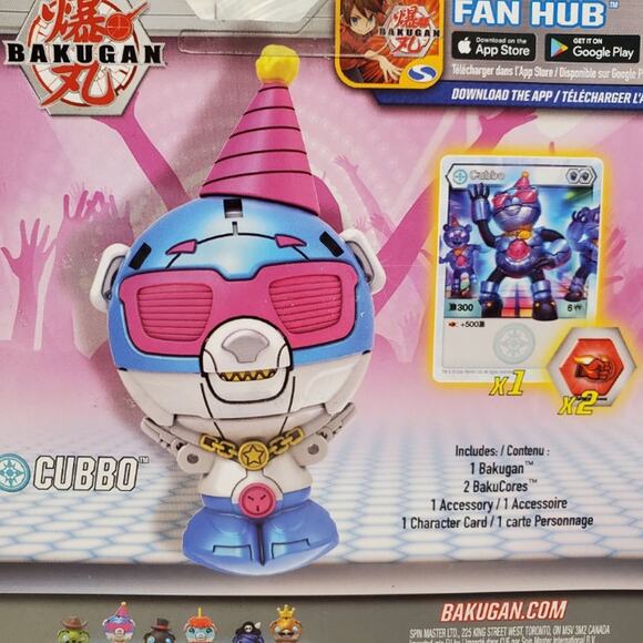 Bakugan Party Cubbo Pack Transforming Collectible Action Figure - Picture 5 of 7